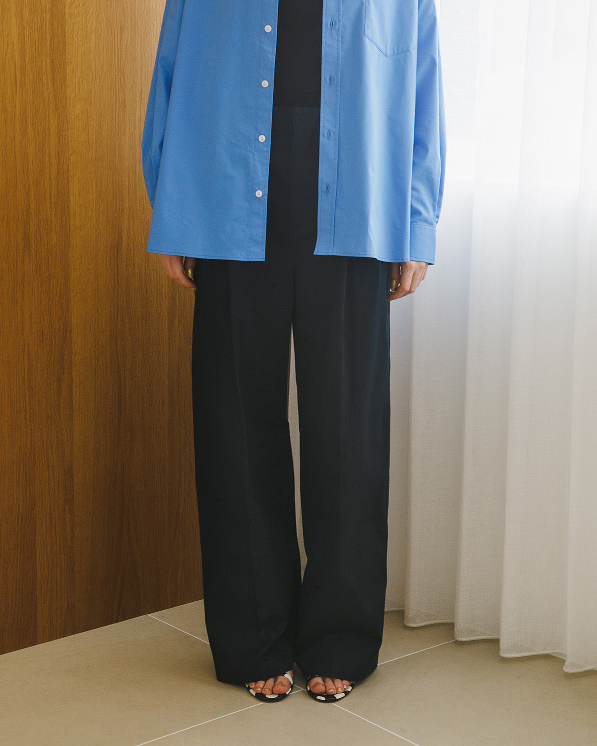 july nine チノパン ネイビー Sサイズ 新品 JULY NINE チノパン ネイビー S