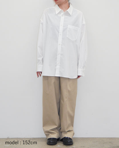 【Ｉ’ｍ ｉｎ】サニーインサイドシャツ_White