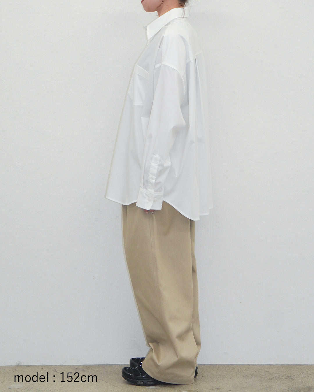 【Ｉ’ｍ ｉｎ】サニーインサイドシャツ_White