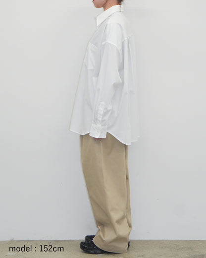 【Ｉ’ｍ ｉｎ】サニーインサイドシャツ_White