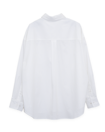 【Ｉ’ｍ ｉｎ】サニーインサイドシャツ_White