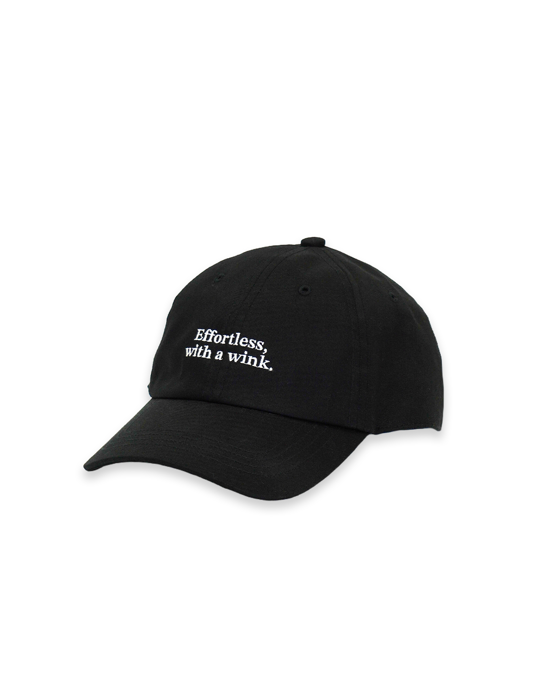 【Ｉ’ｍ ｉｎ】メッセージキャップ_Black