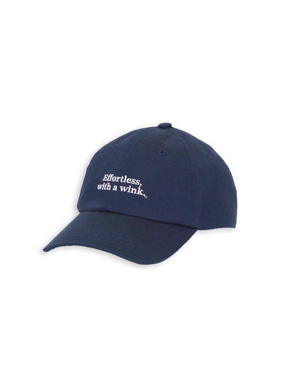 【Ｉ’ｍ ｉｎ】メッセージキャップ_Navy