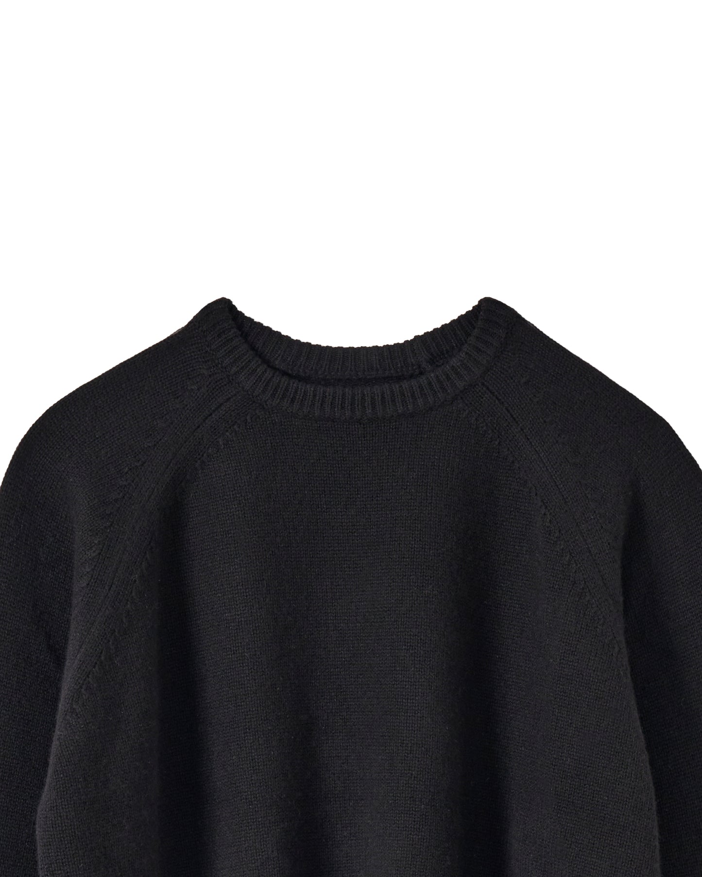 ダメージニット_Black
