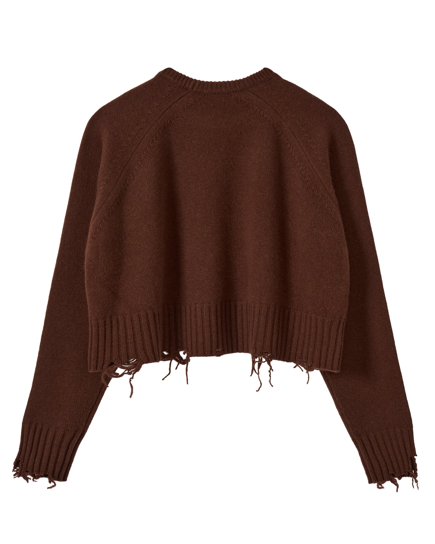 ダメージニット_Brown