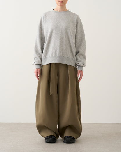 I'M IN ロゴスウェットトップス_Gray