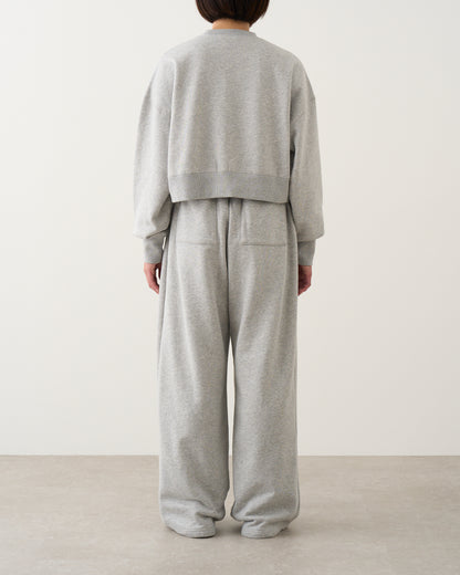 ギャザースウェットパンツ_Gray
