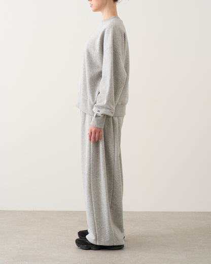 ギャザースウェットパンツ_Gray