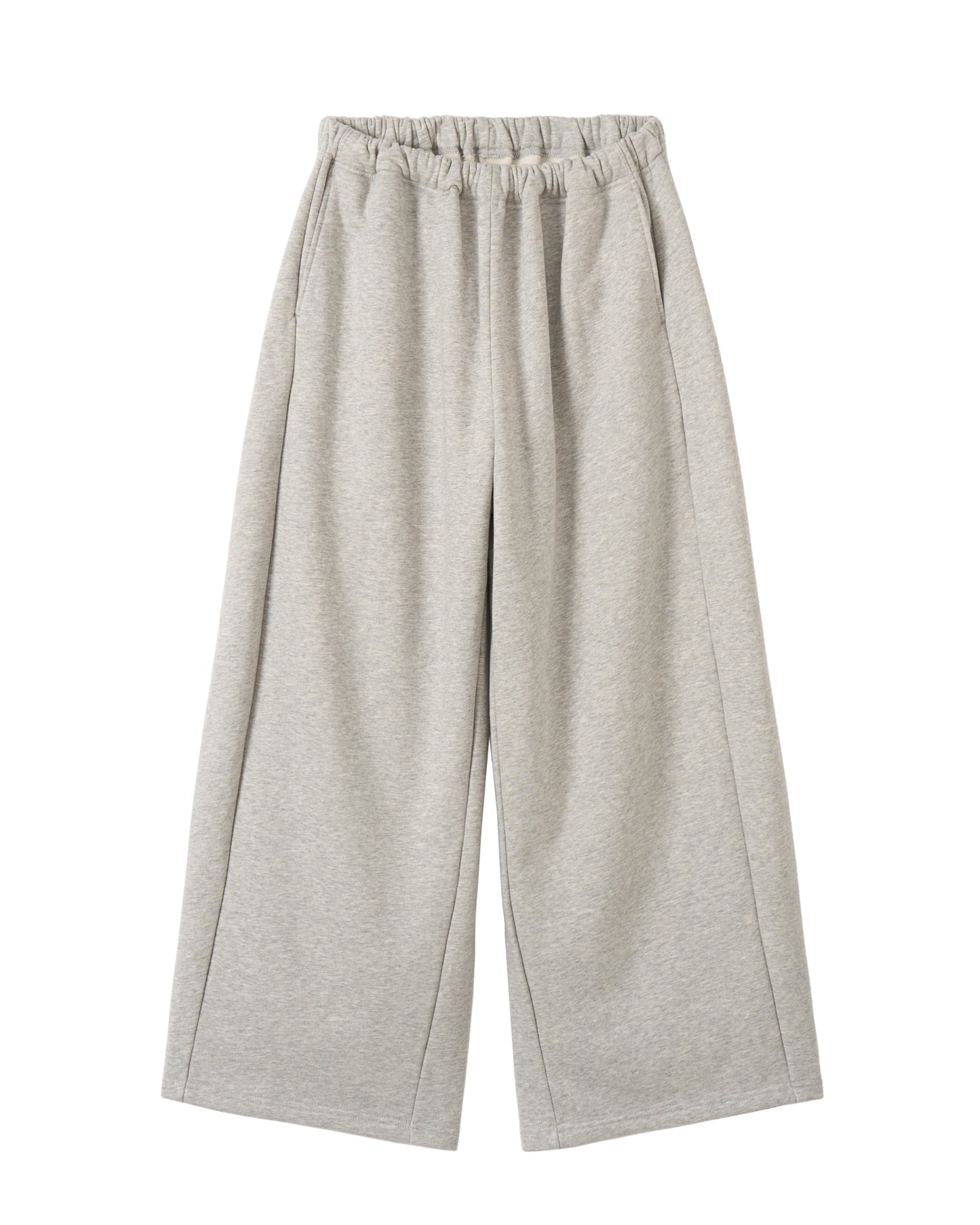 ギャザースウェットパンツ_Gray