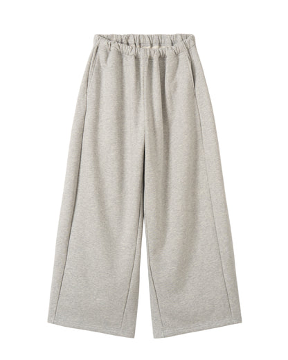 ギャザースウェットパンツ_Gray