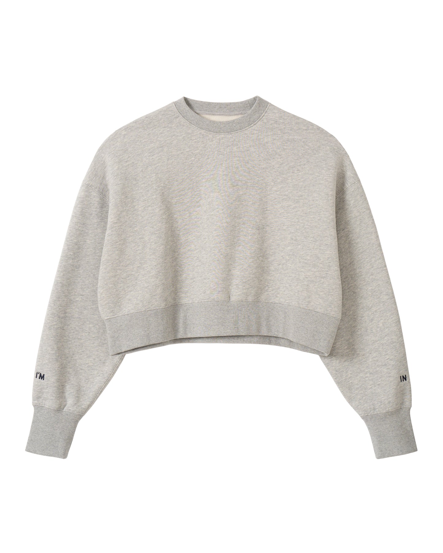 I'M IN ロゴスウェットトップス_Gray