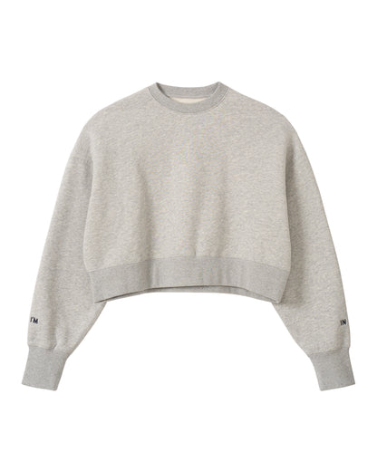 I'M IN ロゴスウェットトップス_Gray