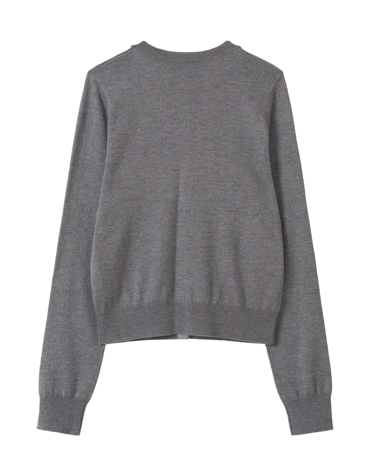 ダブルボタンカーディガン_Gray