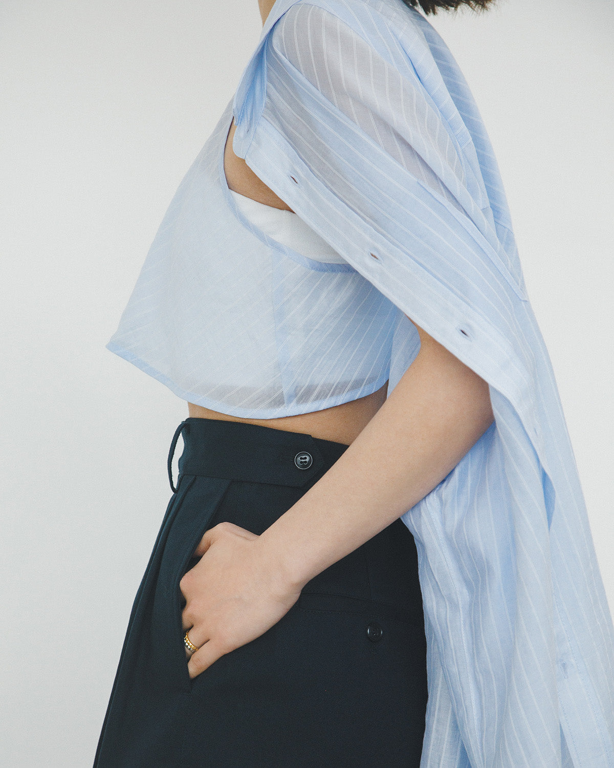 ＜coming soon＞アジャストチノパン_Navy