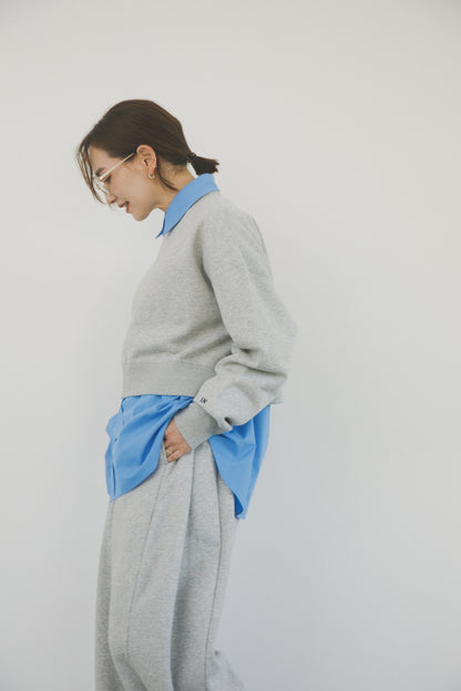 I'M IN ロゴスウェットトップス_Gray