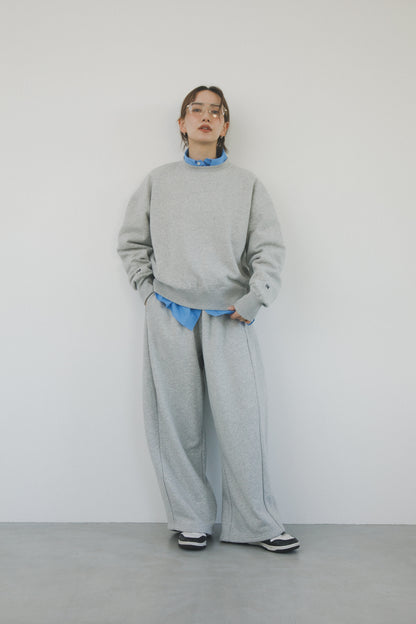 I'M IN ロゴスウェットトップス_Gray