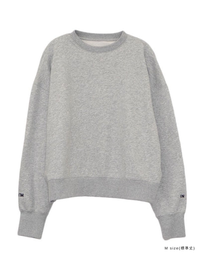 I'M IN ロゴスウェットトップス_Gray