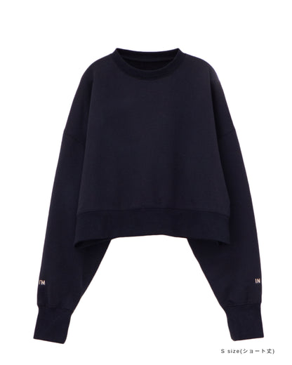 I'M IN ロゴスウェットトップス_Navy