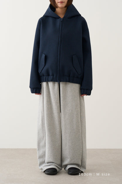 フーデッドジャケット_Navy
