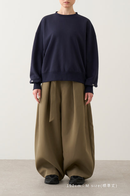 I'M IN ロゴスウェットトップス_Navy
