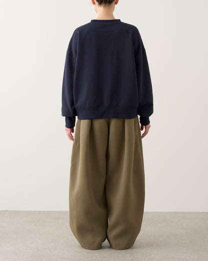 I'M IN ロゴスウェットトップス_Navy