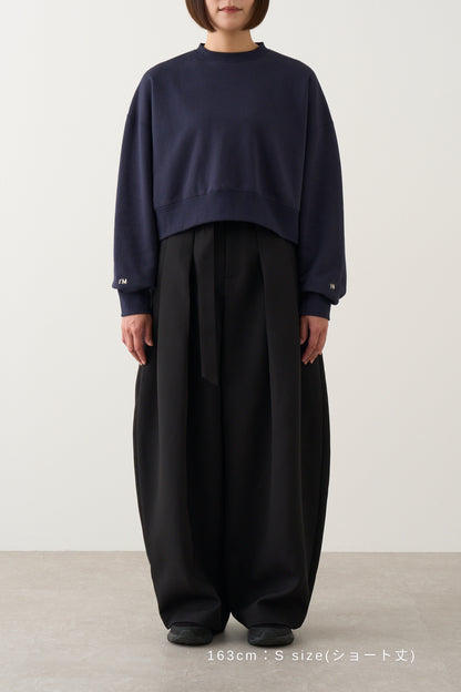 I'M IN ロゴスウェットトップス_Navy