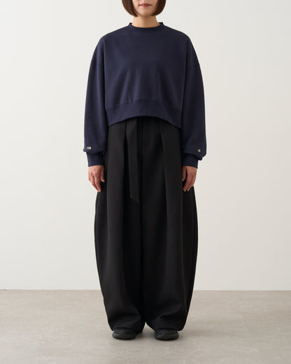 I'M IN ロゴスウェットトップス_Navy