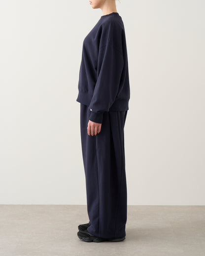 ギャザースウェットパンツ_Navy