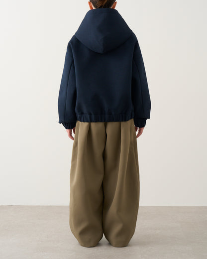 フーデッドジャケット_Navy