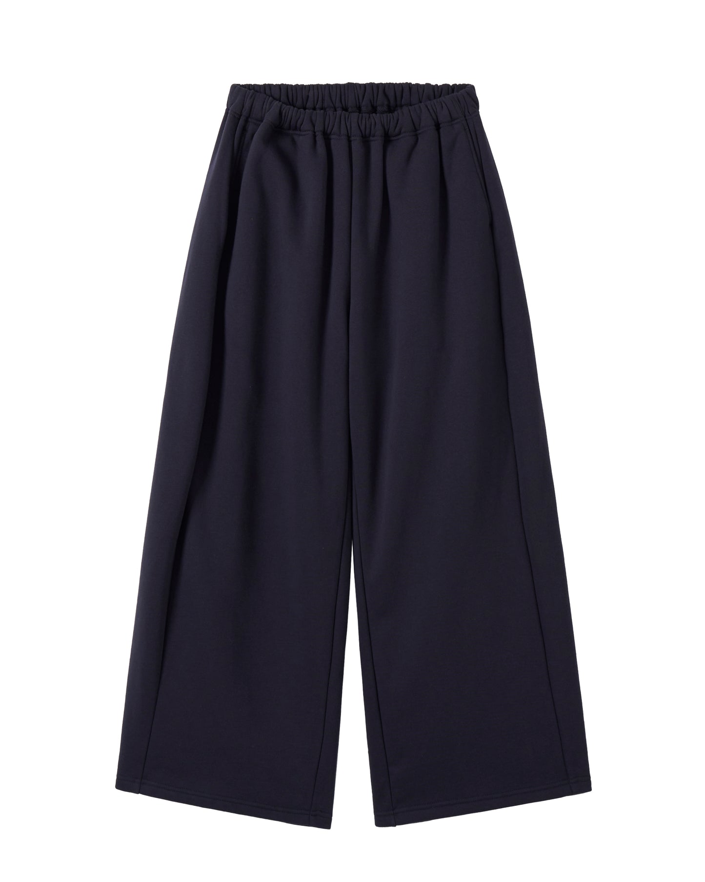 ギャザースウェットパンツ_Navy