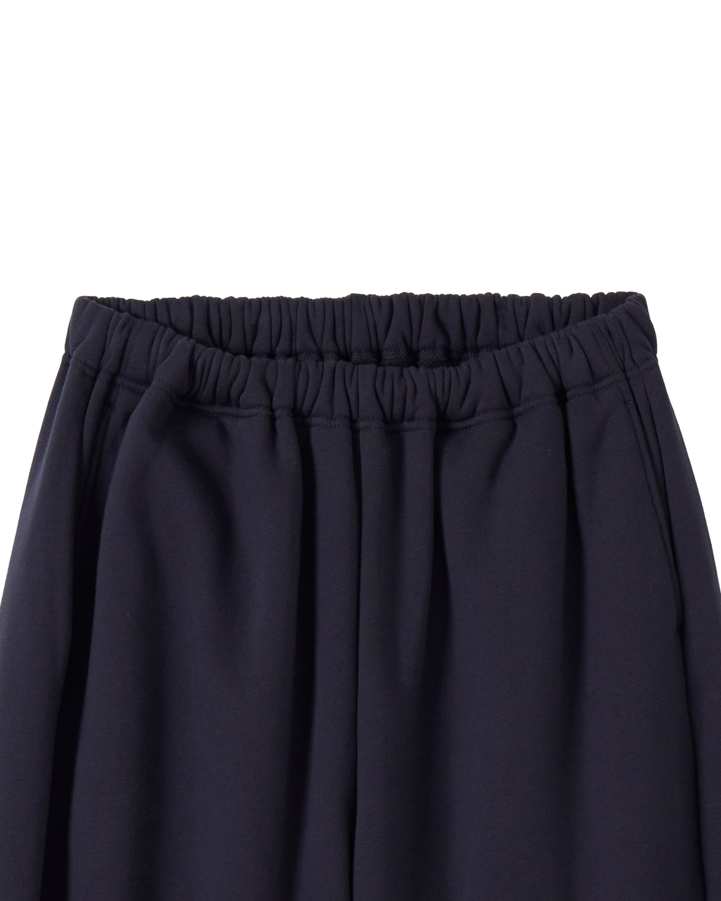 ギャザースウェットパンツ_Navy