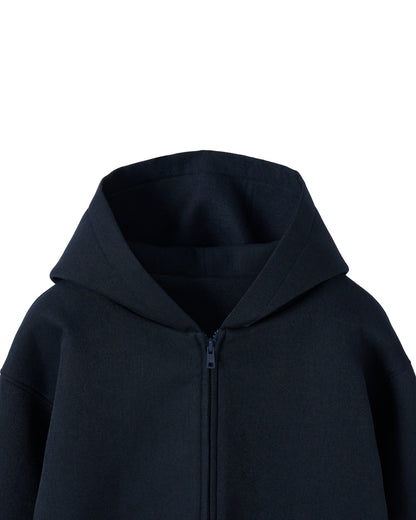フーデッドジャケット_Navy